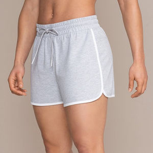 Shorts sportifs d'été pour femmes de haute qualité à prix de gros, avec boutons, cordon de serrage et taille mi-haute élastique, à prix raisonnable - Product Image 3