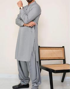 <b>Men</b> <b>Kurta</b> <b>Pajama</b> Set High Quality Fabric Custom Branding Traditional Islamic Wear Manufacturer 2026 - Product Image 6