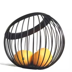 Panier à fruits en fil métallique de haute qualité, attrayant, écologique, multifonctionnel, nouveau design, fonction de rangement pour la table à manger à la maison - Product Image 3