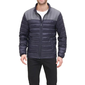 Chaqueta Acolchada Personalizada para Hombre, Diseño Frontal OEM, Abrigo Acolchado Cálido de Invierno, Chaqueta Impermeable de Alta Calidad, Fabricante Mayorista - Product Image 1