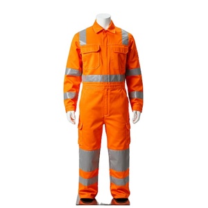 Nuevo estilo personalizado Oil Gas Power Grid Ropa de trabajo de extinción de incendios Ropa DE SEGURIDAD reflectante general Overol - Product Image 1
