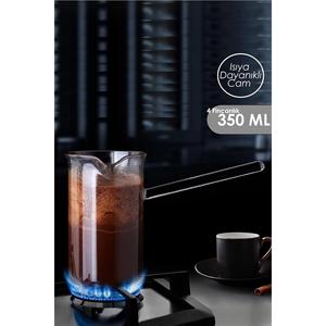 Borosilicato caffettiera in vetro resistente al fuoco | Borasilikat tazza di lusso caffè 350 Ml