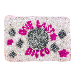 Classic Leaf Beaded Embroidery Travel Coin <b>Purse</b> & Pouch with Mixed Colors-MD HANDICRAFTS - Product Image 2