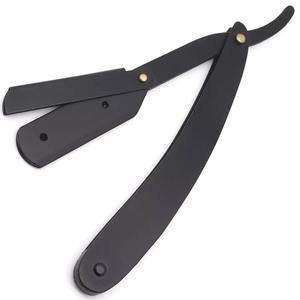 Soporte para Navaja de Barbero Recta, Accesorios de Salón de Belleza, Afeitadora, Cuidado Personal, Acero Inoxidable, Cuchilla Única, Ajustable para Hombres - Product Image 5