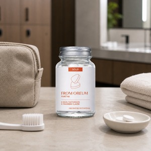 [FROM OREUM] Tabletas de Cuidado Bucal con Sabor a Mandarina de Jeju, 60 Tabletas, Pasta Dental Sólida para Uso Diario - Product Image 5