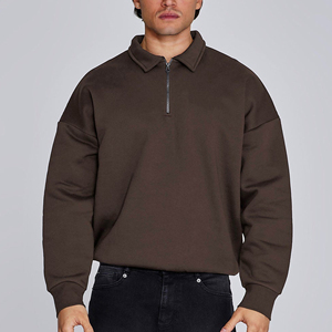 Comfortable Unique Design Cotton Blended Sweat Shirt Factory Made Plus Size Sweat Shirt For Men Use In Stock - Product Image 5
