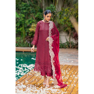 FASHIONISTA INTERNATIONAL Traje de Vestir Femenino de Alta Calidad, Estilo Indio y Pakistaní, a Medida y en Diversos Colores - Product Image 4