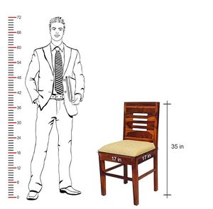 Ensemble de table à manger en bois massif de luxe 5 pièces avec chaises rembourrées |   Design moderne |   Marque LytCraft |   Meubles de maison et d'hôtel haut de gamme - Product Image 3