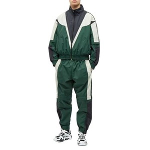Chaqueta Cortavientos Impermeable para Hombre, de Nailon y Poliéster, con Cierre Frontal, Mangas Estampadas, Estilo Deportivo para Otoño, para Correr o Actividades al Aire Libre - Product Image 1
