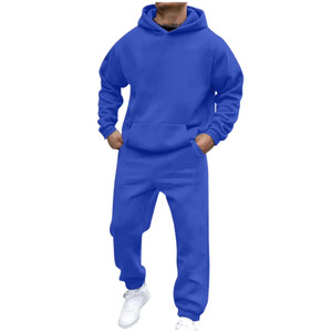 Ensemble de survêtement homme color block avec empiècements Chevron, ensemble de jogging personnalisé avec logo, sweat à capuche, fabricant OEM de survêtements - Product Image 2
