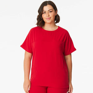 Tenue d'infirmière tendance pour usage hospitalier, ensemble de blouses médicales respirantes de haute qualité, design de col personnalisé, vente chaude - Product Image 6