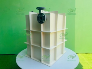 Tanques de Almacenamiento de PVC Color Marfil para Productos Químicos, Agua, Petróleo y Combustible, Maquinaria Química, Vietnam - Product Image 3