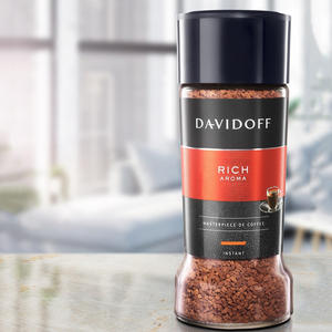 Café Davidoff Rich Aroma 100g en pot, saveur intense avec un arôme élégant et équilibré, disponible dans le monde entier - Product Image 2