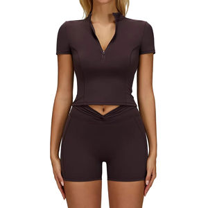 Top Deportivo de Yoga para Mujer, Alta Elasticidad, Secado Rápido, Ajustable, Estilo Halter, Sin Costuras - Product Image 5