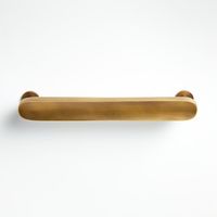 Poignée de porte en laiton de style victorien, design baroque, poignée de porte de manoir historique, style édouardien