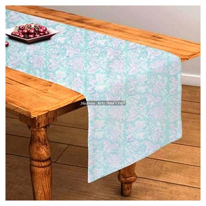 Handmade 13 X 72 Inches Modern Style Table <b>Runner</b> Multicolor Floral Pattern Table <b>Runner</b> For Wedding Events Home Decor Outdoor - Product Image 2
