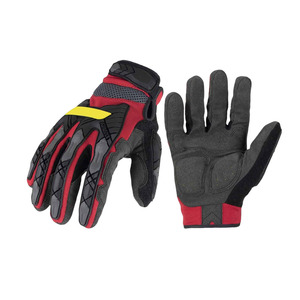 Guantes de Trabajo Mecánicos de Cuero Sintético Reforzado Amara, Protección Personal, Antideslizantes, Duraderos, con Pantalla Táctil - Product Image 1