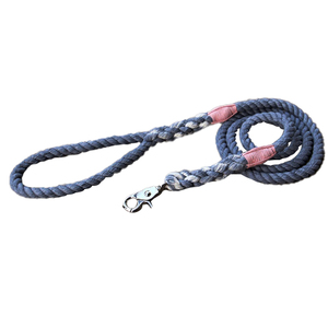 KRAZZY PETS Cotton Rope <b>Dog</b> <b>Leash</b> Braided Lace Bowknot Solid Medium for Daily Walking - Product Image 1