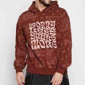 Sudadera con Capucha Estampada de Araña Estilo Urbano, 100% Algodón Preencogido, Sudadera con Capucha Estampada Esencial para Hombre - Product Image 1