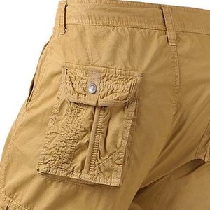 Shorts Cargo Homme pour l'extérieur – Qualité Supérieure, Anti-Plis, 100% Coton, Tissu Toile Solide, Léger, Style Urbain - Product Image 2