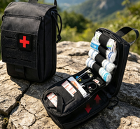 Pochette tactique, sac organisateur professionnel pour kits d'urgence, survie en plein air, camping, chasse et activités de plein air