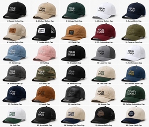 Wholesale Best Quality Custom 6-Panel Baseball Cap Striped Adjustable Cotton Jeans Casual Wear Adults Four Seasons Breathable - Product Image 3