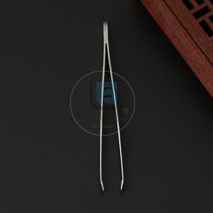 Pinces à épiler en acier inoxydable réutilisables et durables avec pointe incurvée - Outils manuels de haute qualité - Product Image 4