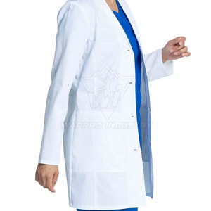 Ropa de Protección para Cuarto Limpio, Ropa de Laboratorio Blanca, Tejido Resistente, Antipolvo, para Uso Diario en Investigación Médica - Product Image 2