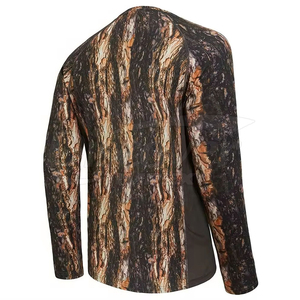 ชุดเดรสเสื้อยืดสำหรับล่าสัตว์เสื้อยืดพิมพ์ลายผ้าไหมสำหรับล่าสัตว์เสื้อยืดแขนเต็มลายพิมพ์ผ้าไหมล่าสัตว์ - Product Image 6