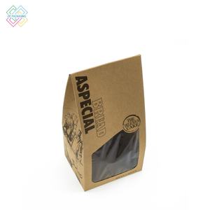 Boîte <span class=keywords><strong>d</strong></span>'emballage en papier de noix sèches personnalisée écologique pour boulangerie sushi gâteau pâtisserie café cookie avoine brownie mat stratification - Product Image 3