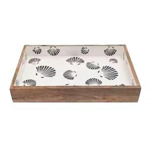 Plateau de rangement Artizon Studio en MDF et résine, finition polie, durable, personnalisable, pour une seule vaisselle, style moderne et luxueux - Product Image 2