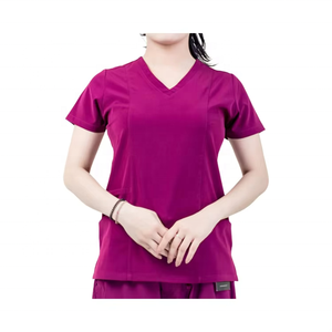 Conjunto de Uniforme Médico con Cuello en V Elegante para Hombres y Mujeres, ODM/OEM, Antiempañamiento, Fabricante, Buena Calidad - Product Image 4