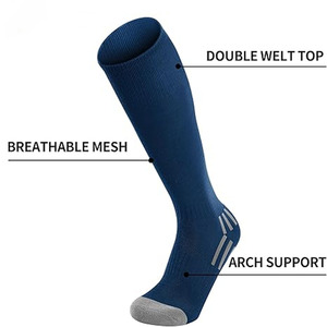 Chaussettes de sport pour hommes, respirantes, antibactériennes, à séchage rapide, antidérapantes, écologiques, pour le vélo - Product Image 5