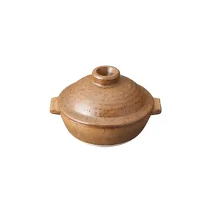 Hot Selling Donabe Ceramic Clay Pot Cookware for Several Kinds of Hot Pot Cooking Hangout Donabe Ceramic Pot