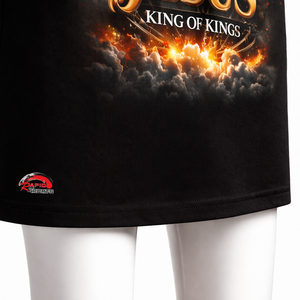 Camiseta Cristiana Personalizada para Hombre, 100% Algodón, con Diseño de Jesús, Antiarrugas, Transpirable, Manga Corta, Cuello Redondo, Casual - Product Image 5