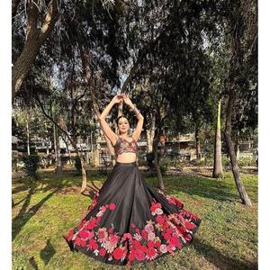 Designer Women's Sets Lehenga Choli with Embroidery and <b>Sequins</b> Work - Product Image 5