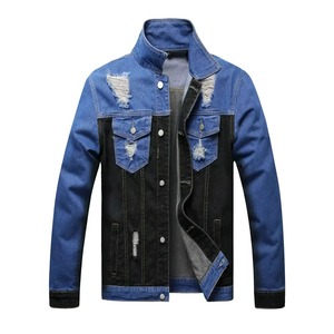New Latest Best Stylish Denim Jackets For Man High Quality Man Jackets In Reasonable Prices New Style Denim Men's Jeans Jackets - Product Image 6
