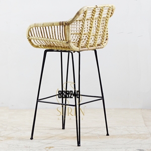 El último diseñador Estilo único Indian Industrial Hotel y restaurante Silla de barra alta Diseñador indio Bar y silla de pub - Product Image 3