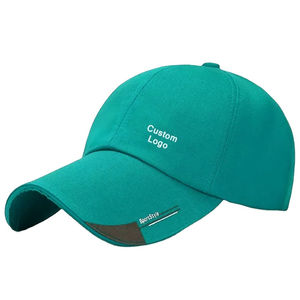 Casquettes de baseball sportives 5 panneaux style camionneur, en coton premium 100% avec dos en maille, fermeture à pression réglable, design personnalisable - Product Image 3