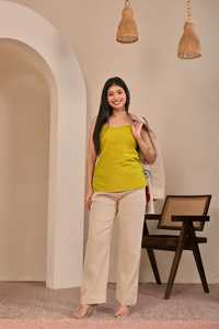 Conjunto de Blazer con Apliques de Yute y Bordado para Mujer, con Pantalón y Top, Estilo Étnico Informal, Estilo India Pakistán, Corte Regular, para Todas las Temporadas - Product Image 5