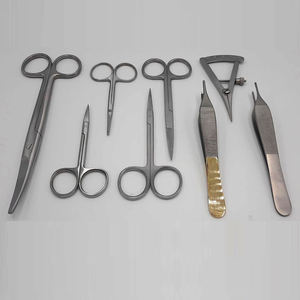 Ensemble d'instruments de chirurgie plastique professionnels en acier inoxydable, légers, de haute qualité, certifiés CE, pour usage hospitalier - Product Image 6