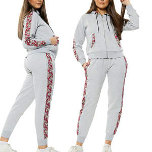 Nuevo Diseño, Ropa Deportiva de Invierno Personalizada para Mujer, Conjunto de Chándal Negro para Correr, Entrenar y Trotar, OEM, Alta Calidad, 100% Algodón - Product Image 6