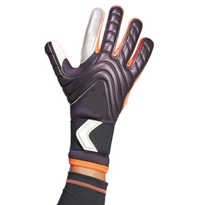 Football Goalkeeper <b>Gloves</b> Full Finger Non-Slip Breathable Quick Drying Adjustable Wrist Strap Unisex Sports PU Material - Product Image 3