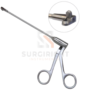 Punzón Ortopédico Veterinario de 3.4mm con Eje Recto, Abertura Ancha y Punta Rotatoria de 90 Grados, de Acero Inoxidable para Artroscopia, de Blush Surgical - Product Image 5