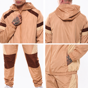 Conjunto de Chaqueta Cortavientos con Capucha y Logotipo Personalizado, Estilo Urbano, Ligero, para Correr, Entrenamiento al Aire Libre, Jogging - Product Image 6