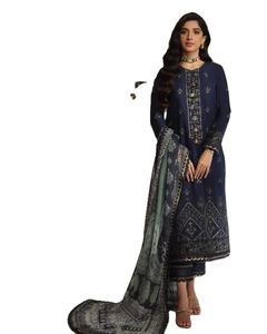 Designer pakistanais de haute qualité pour femmes Salwar Kameez beau pyjama indien Kurti pour la fête et les vêtements décontractés WS INTL429 - Product Image 1