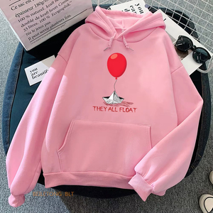 Sudaderas con Capucha para Mujer, Diseño de Película de Terror, Novedad, Sudaderas de Payaso, Manga Larga, para Hombre y Mujer, Invierno, Casuales, con Logotipo Personalizado - Product Image 4