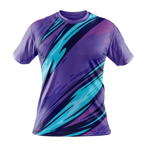 T-shirt de sublimation pour homme fabriqué avec un tissu performant pour les séances d'entraînement et l'utilisation en extérieur. - Product Image 3