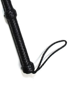 Látigo profesional para toros con trenza de cuero de grano completo, ideal para espectáculos de acrobacias, habilidades vaqueras, equitación y caza. - Product Image 6