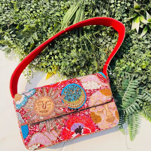 Bolso de Hombro Multicolor con Cuentas de Alta Demanda para Mujer, Ofrece Calidad Excepcional con un Diseño Atractivo y Comodidad Duradera - Product Image 1